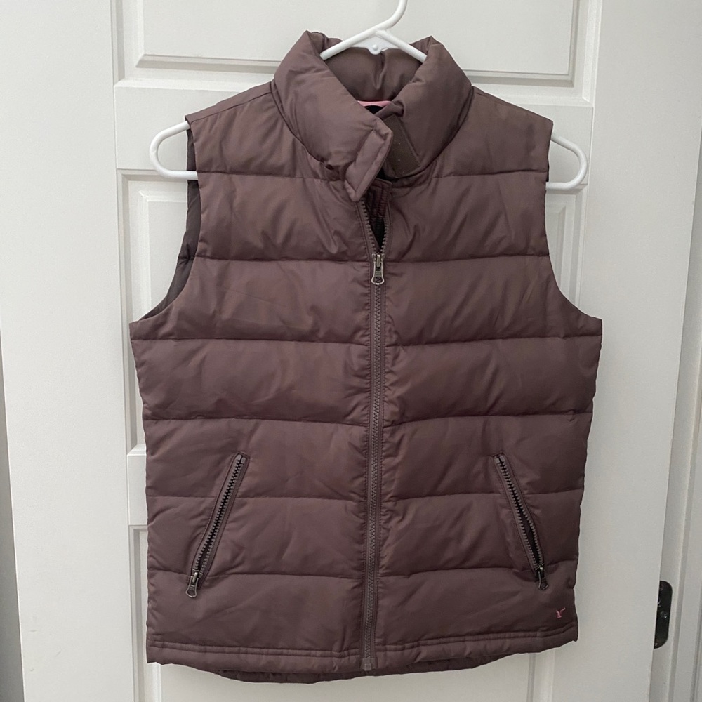 Chocolate brown vest
